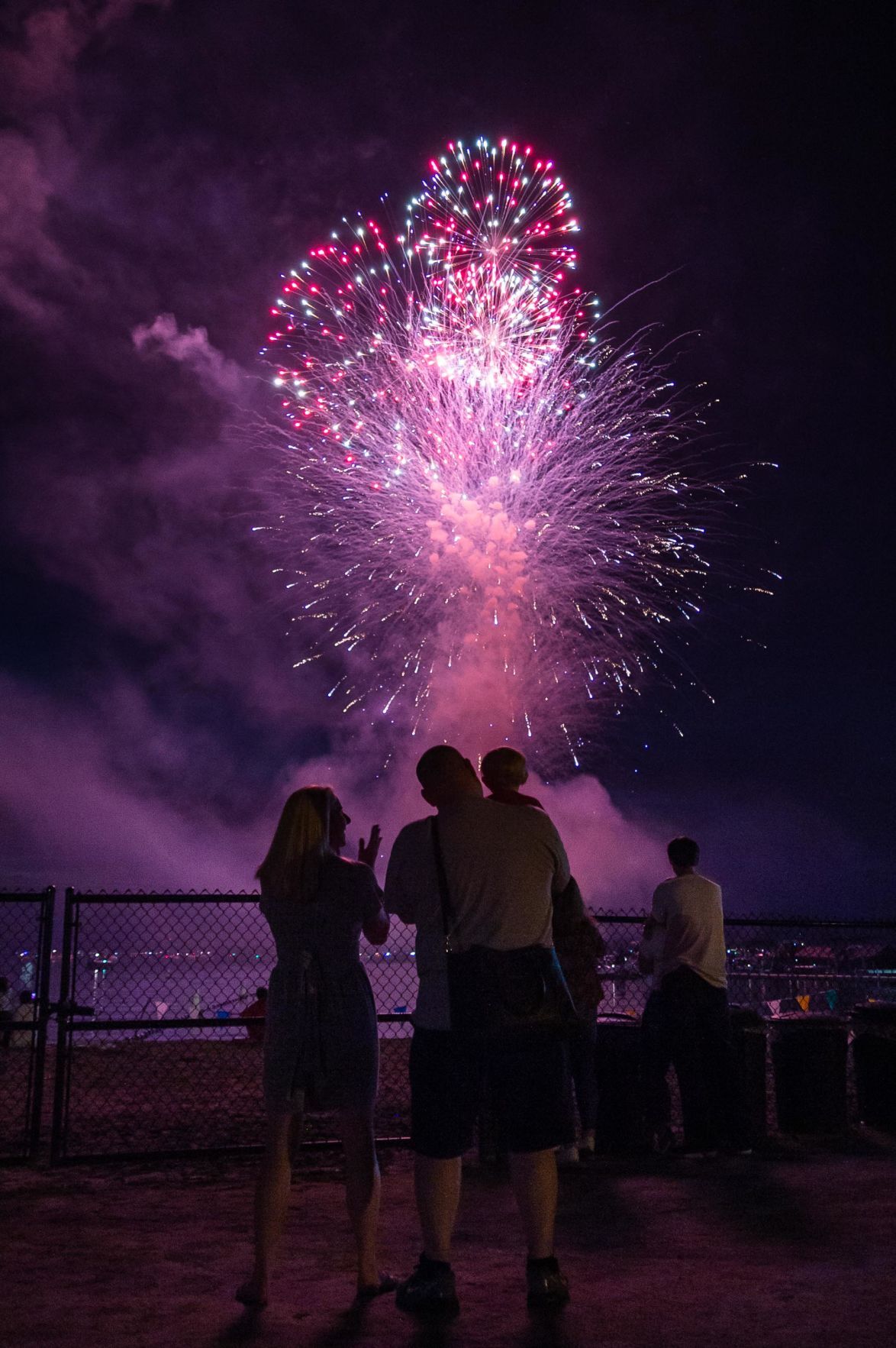 Grand display — July 4